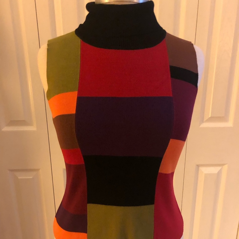 Turtleneck silk top